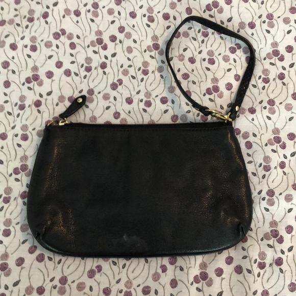 Black Coach wristlet - Picture 2 of 2